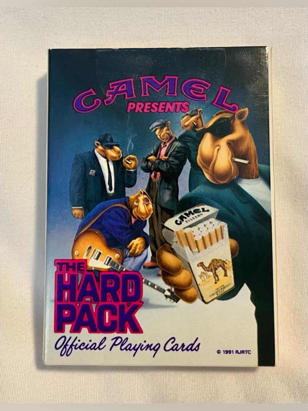 *VINTAGE**NWOT* Camel Cigarettes Playing Cards - 1991 - Standard Poker Set
